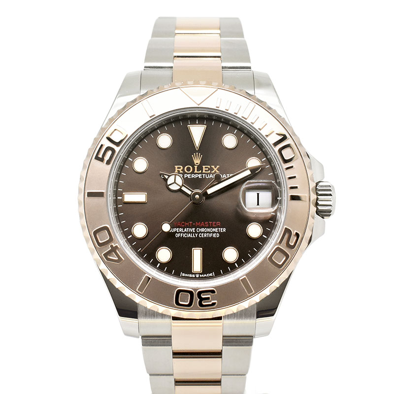 ロレックス　ROLEX　ヨットマスター37　268621　チョコレートブラウン　37mm　未使用品