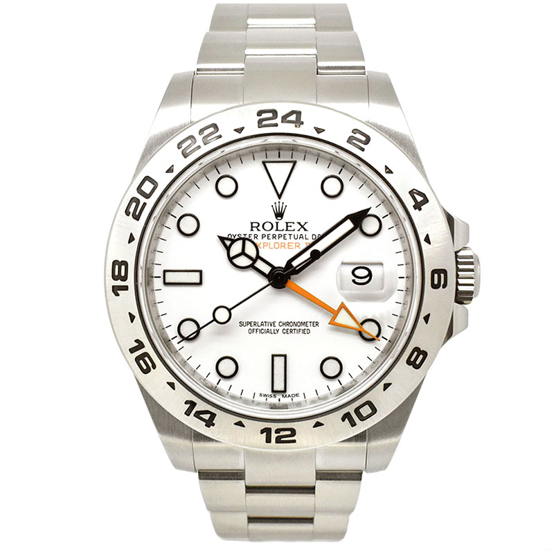 ロレックス　ROLEX　エクスプローラー2　Ref.216570　ホワイト　ランダム番　USED　中古