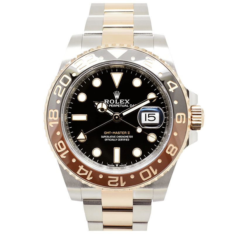ロレックス　ROLEX　GMTマスター2　126711CHNR　ブラウン/ブラックベゼル　40mm　国内正規品　USED　中古【現品1点限りSALE】当店通常価格￥2,050,000