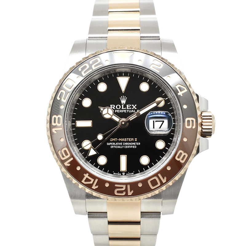 ロレックス　ROLEX　GMTマスター2　126711CHNR　ブラウン/ブラックベゼル　40mm　未使用品
