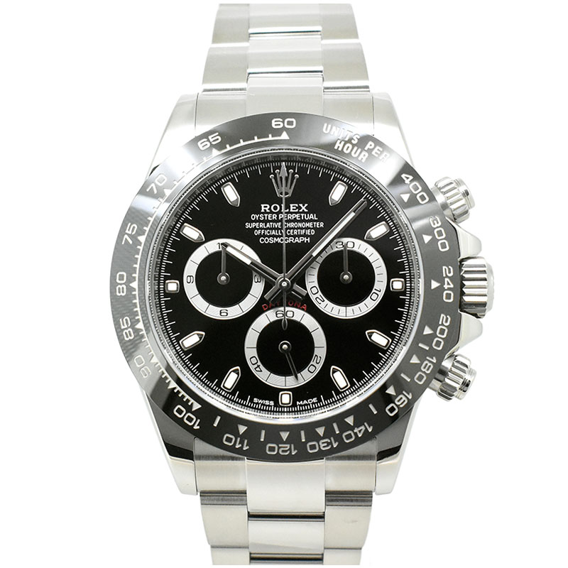 ロレックス　ROLEX　コスモグラフ　デイトナ　Ref.116500LN　ブラック　セラミックベゼル　USED　中古