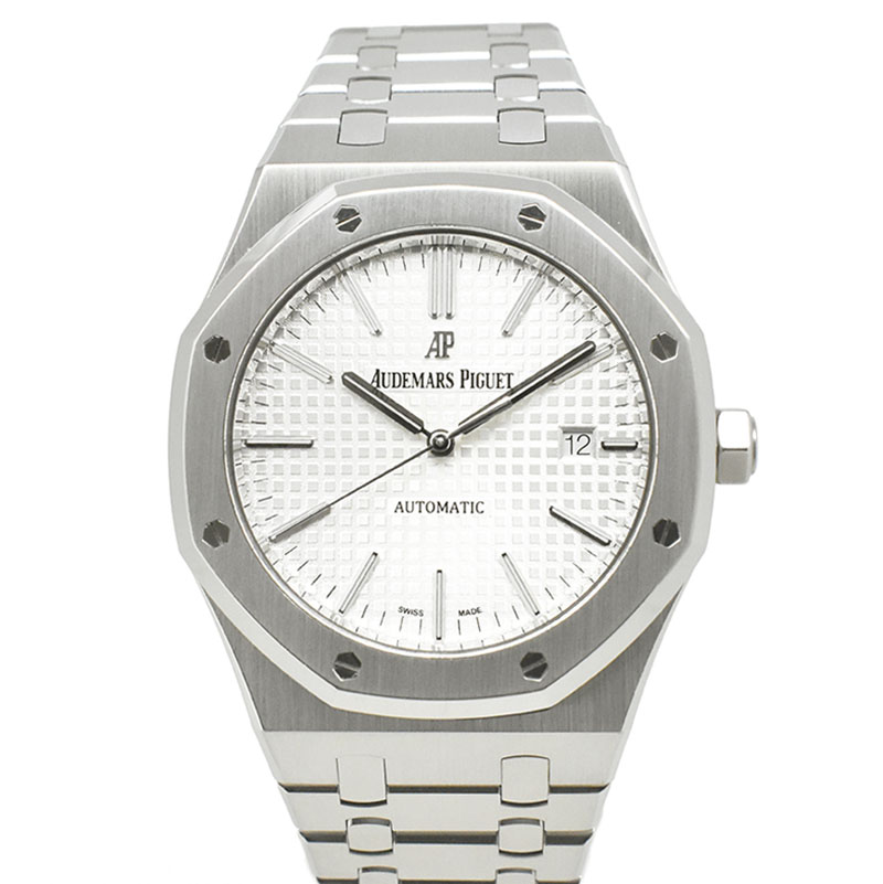 オーデマ・ピゲ　AUDEMARS PIGUET　ロイヤルオーク　15400ST.OO.1220ST.02　41mm　シルバー　USED　中古