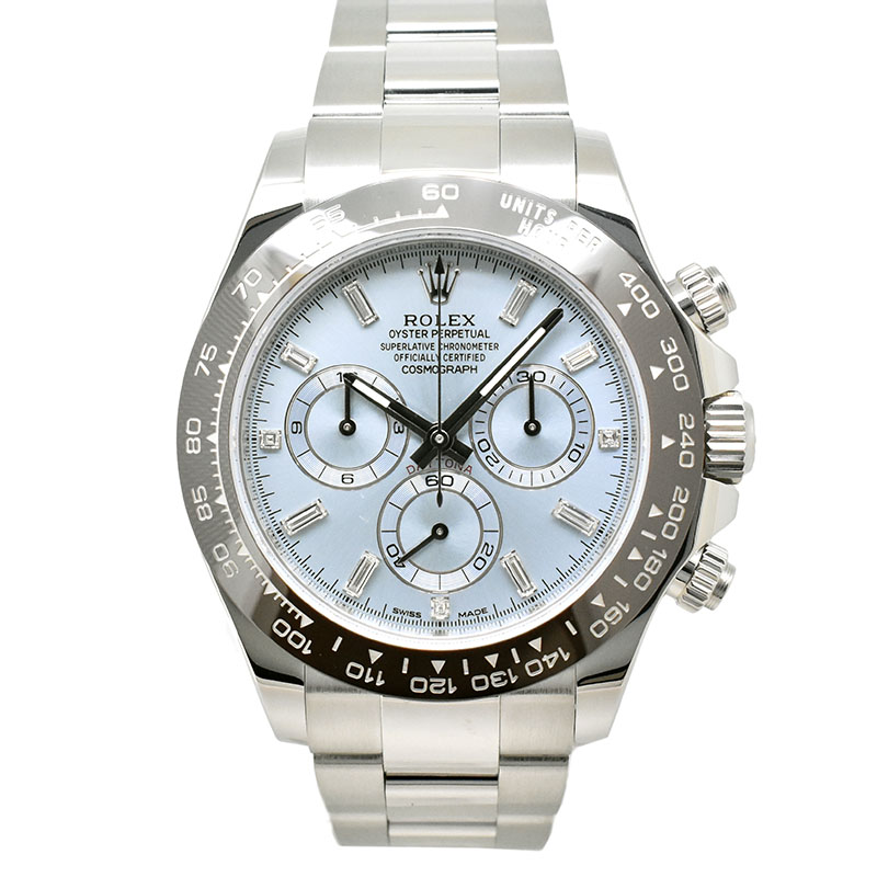 ロレックス　ROLEX　デイトナ　116506A　アイスブルー　プラチナ　ランダム番　40mm　USED　中古