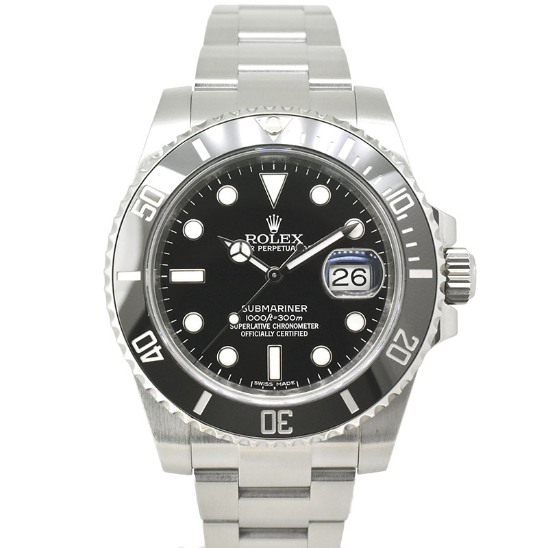 ロレックス　ROLEX　サブマリーナデイト　Ref.116610LN　ブラック　SS　40mm　ランダム番　USED　中古