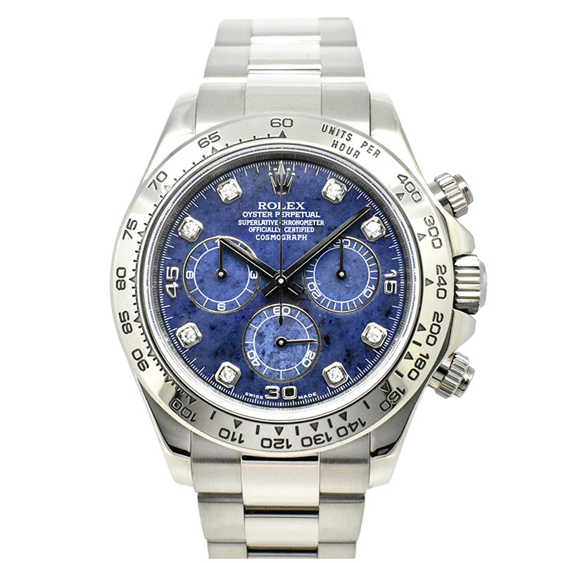 ロレックス　ROLEX　コスモグラフ デイトナ　Ref.116509G　ソーダライト　K18WG　40mm　USED　中古