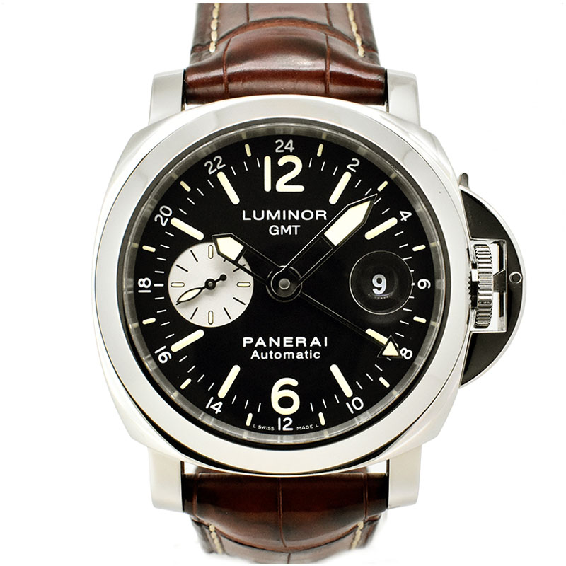 パネライ　PANERAI　ルミノールGMT　PAM00088　ブラック　R番　44mm　USED　中古