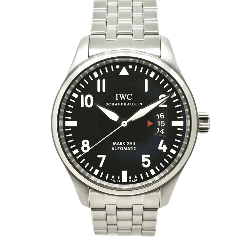 IWC　パイロットウォッチ　マーク17　IW326504　ブラック　41mm　USED　中古