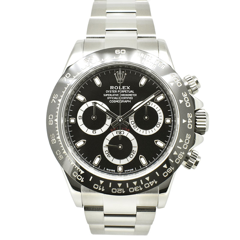 ロレックス　ROLEX　コスモグラフ デイトナ　Ref.116500LN　ブラック　セラミックベゼル　USED　中古