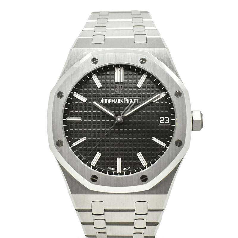 オーデマ・ピゲ　AUDEMARS PIGUET　ロイヤルオーク オートマティック　15500ST.OO.1220ST.03　41mm　ブラック　USED　中古
