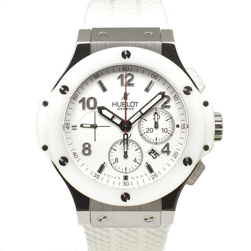ウブロ　HUBLOT　ビッグバン　サンモリッツ　301.SE.230.RW　ホワイトセラミック　44mm　USED　中古