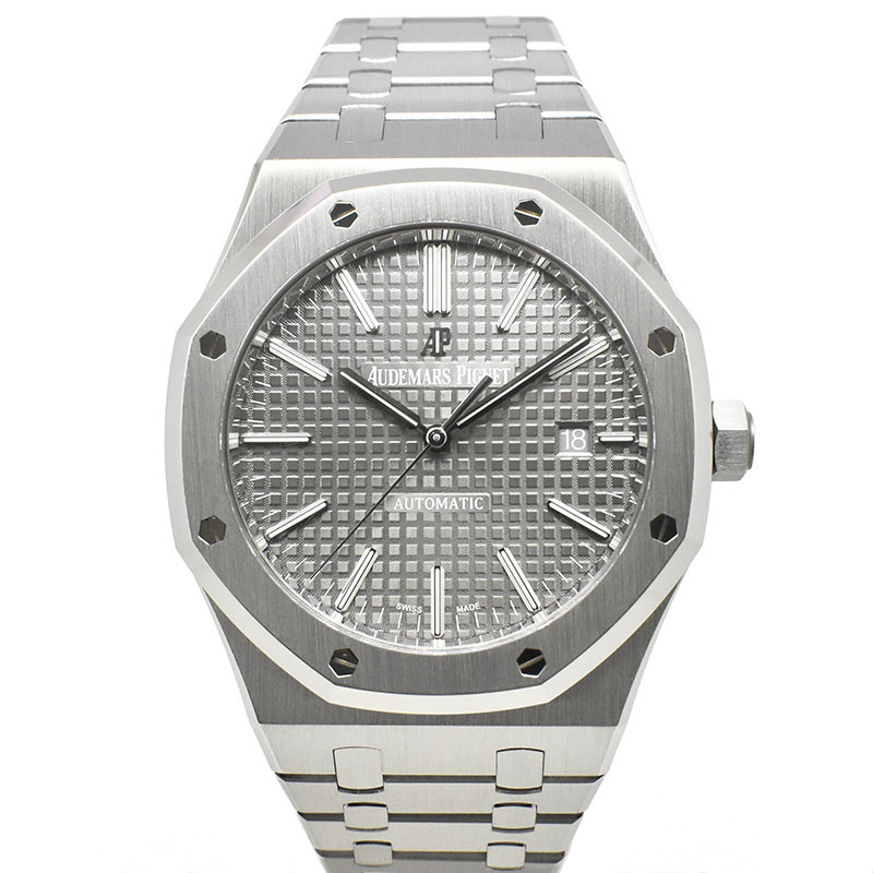 オーデマ・ピゲ　AUDEMARS PIGUET　ロイヤルオーク　15400ST.OO.1220ST.04　41mm　グレー　USED　中古