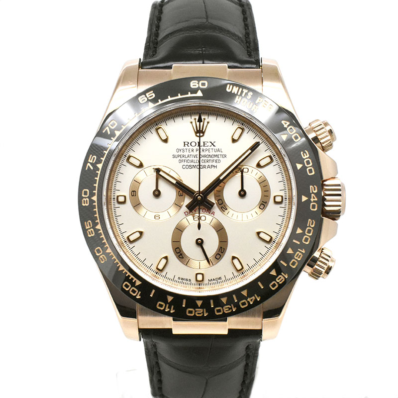 ロレックス　ROLEX　デイトナ　Ref.116515LN　K18PG　セラミックベゼル　40mm　ランダム番　USED　中古