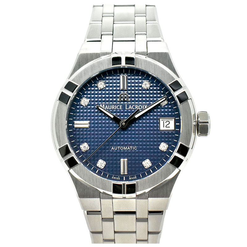 モーリスラクロア　MAURICE LACROIX　アイコン オートマティック　AI6006-SS002-450-1　35mm　ブルー　新品アウトレット