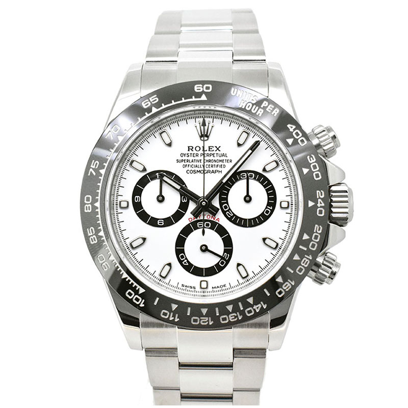 ロレックス　ROLEX　コスモグラフ デイトナ　Ref.116500LN　ホワイト　セラミックベゼル　USED　中古