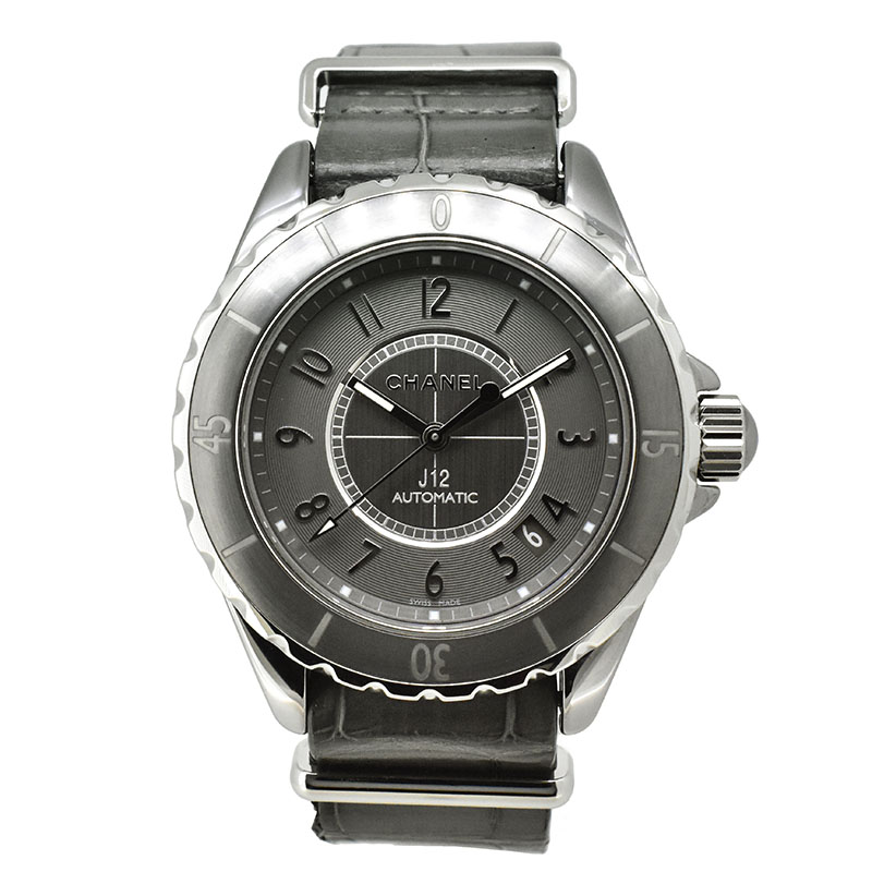 シャネル　CHANEL　J12　G.10　38mm　H4187　チタンセラミック　自動巻き　USED　中古