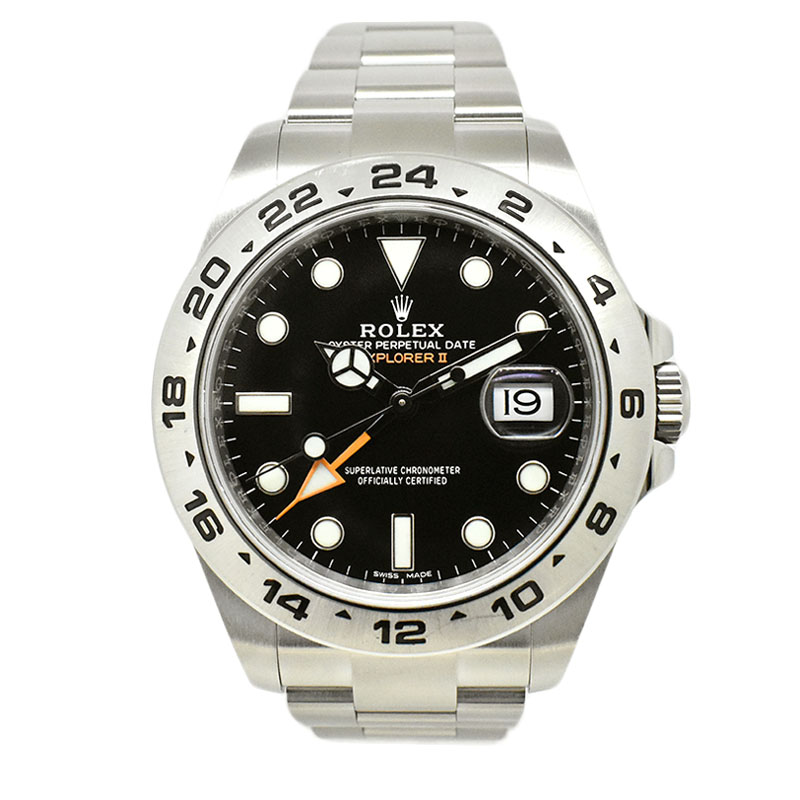 ロレックス　ROLEX　エクスプローラー2　Ref.216570　ブラック　ランダム番　USED　中古