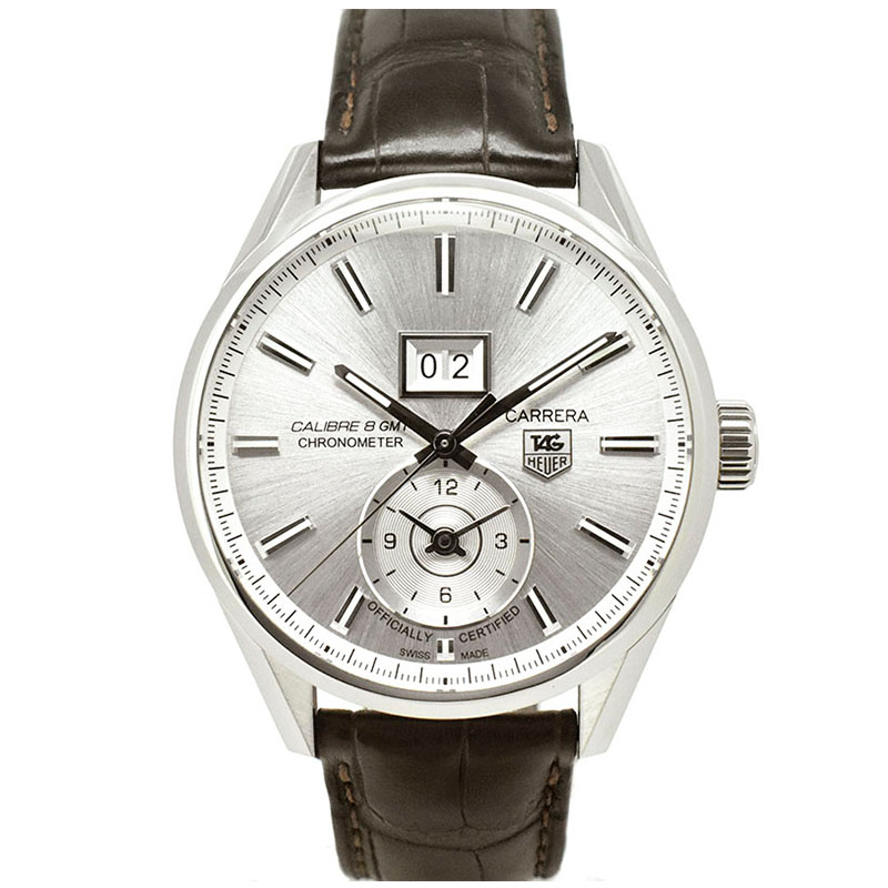 タグホイヤー　TAG HEUER　カレラ グランドデイト キャリバー8 GMT　WAR5011.FC6291　41mm　USED　中古