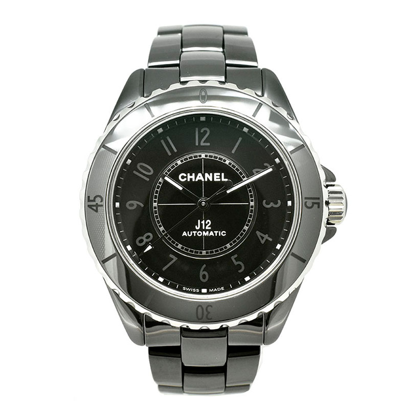 シャネル　CHANEL　J12 ファントム　H6185　ブラックセラミック　38mm　USED　中古