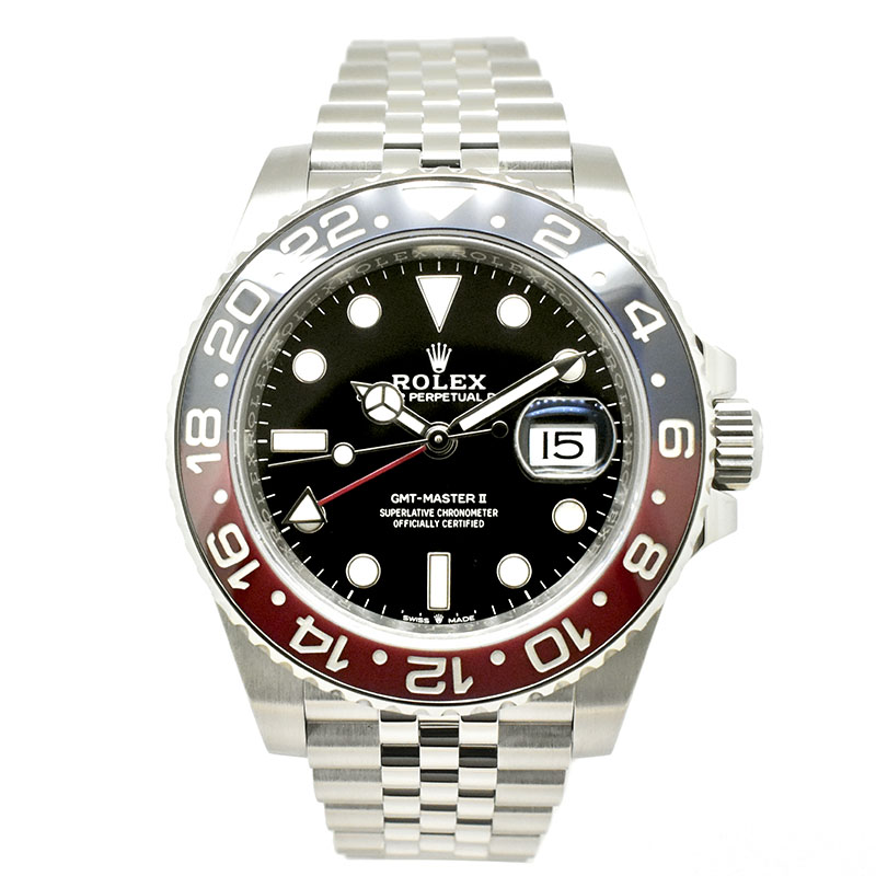 ロレックス　ROLEX　GMTマスター2　126710BLRO　ブルー/レッドベゼル　40mm　USED　中古