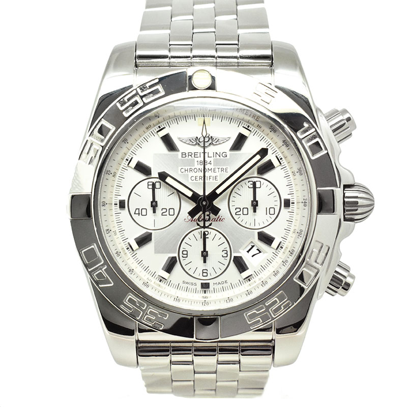 ブライトリング　BREITLING　クロノマット44　A011G84PA　シルバー　44mm　USED　中古