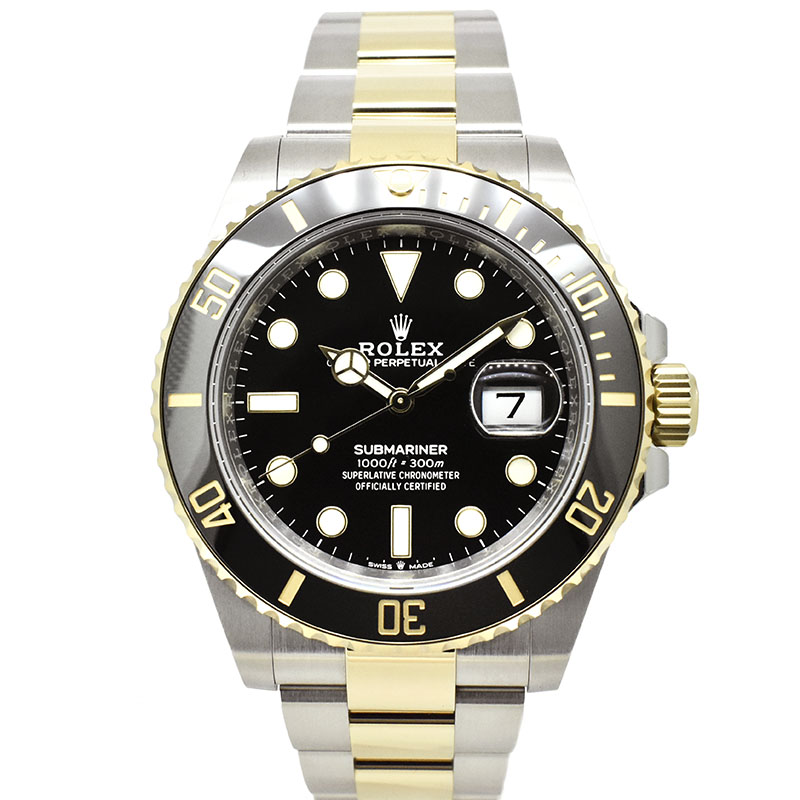 ロレックス　ROLEX　サブマリーナデイト　126613LN　18KYG/SS　41mm　未使用品