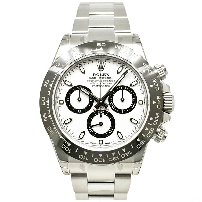 ロレックス　ROLEX　コスモグラフ デイトナ　Ref.116500LN　ホワイト　セラミックベゼル　未使用品