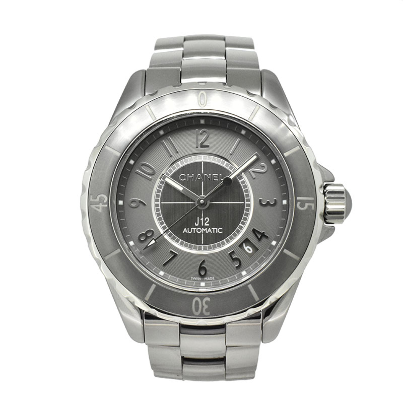 シャネル　CHANEL　J12 クロマティック　H2979　38mm　メンズ　チタンセラミック　USED　中古