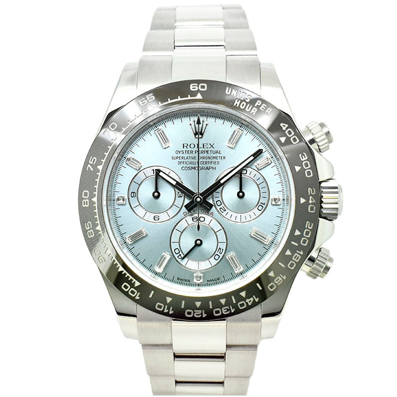 ロレックス　ROLEX　デイトナ　116506A　アイスブルー　プラチナ　ランダム番　40mm　USED　中古