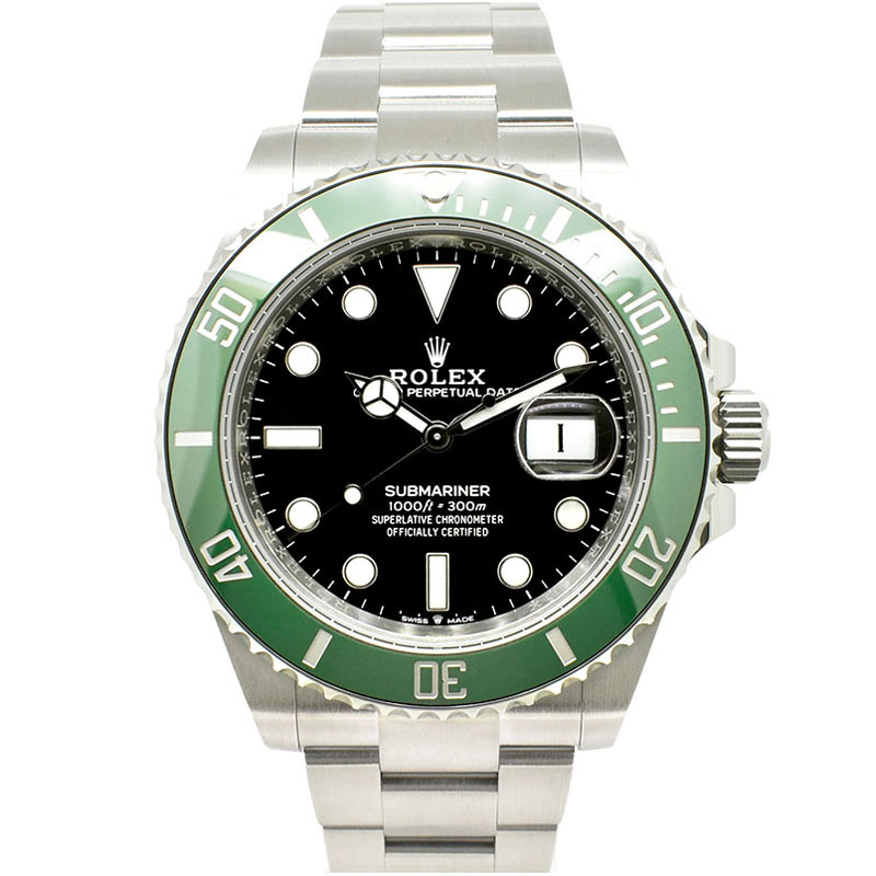 ロレックス　ROLEX　サブマリーナーデイト グリーンベゼル　126610LV　41mm　未使用品
