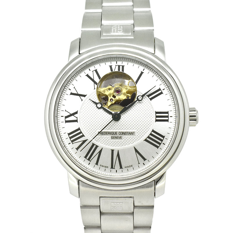 フレデリック・コンスタント　FREDERIQUE CONSTANT　クラシック ハートビート　310M3P6B　SS　38mm　シルバー　USED　中古