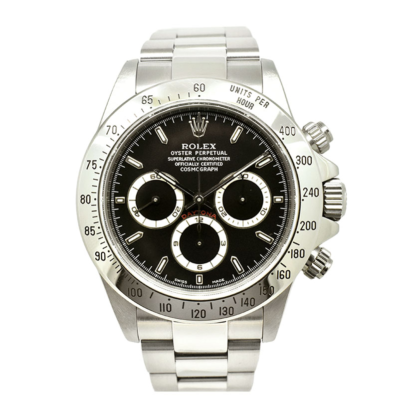 ロレックス　ROLEX　デイトナ　16520　ブラック　A番　40mm　USED　中古