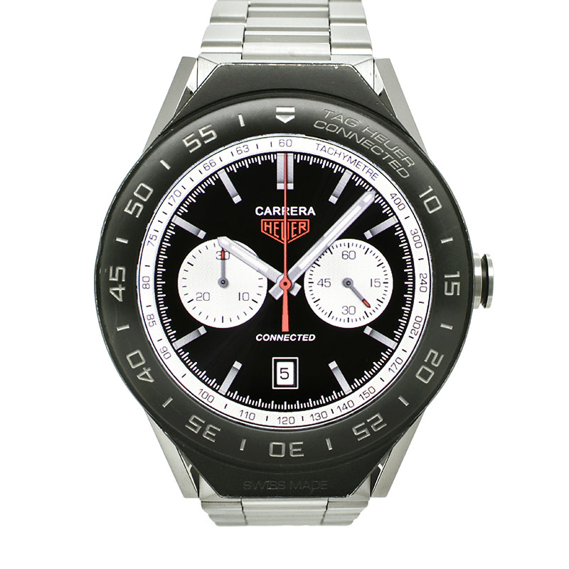 タグホイヤー　TAG HEUER　コネクテッド モジュラー45　SBF8A8001.10BF0608　45mm　USED　中古