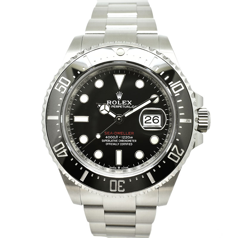 ロレックス　ROLEX　シードゥエラー　126600　43mm　ブラック　未使用品