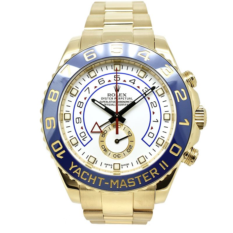 ロレックス　ROLEX　ヨットマスター2　116688　44mm　ホワイト　18KYG　ランダム番　USED　中古