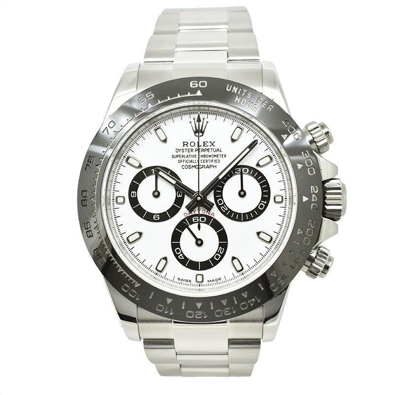 ロレックス　ROLEX　コスモグラフ デイトナ　Ref.116500LN　ホワイト　セラミックベゼル　USED　中古