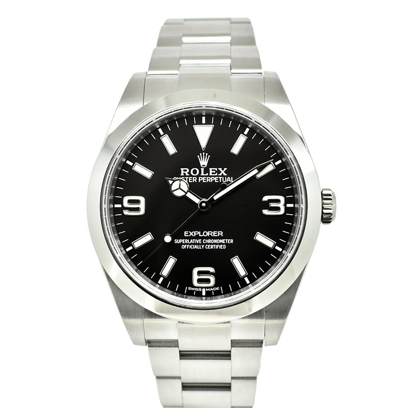 ロレックス　ROLEX　エクスプローラー1　Ref.214270　39mm　クロマライト　USED　中古
