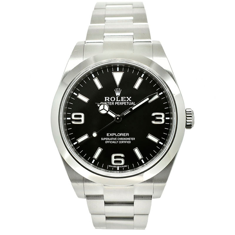 ロレックス　ROLEX　エクスプローラー1　Ref.214270　39mm　クロマライト　USED　中古