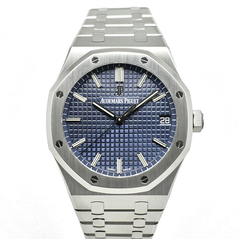 オーデマ・ピゲ　AUDEMARS PIGUET　ロイヤルオーク オートマティック　15500ST.OO.1220ST.01　41mm　ブルー　USED　中古