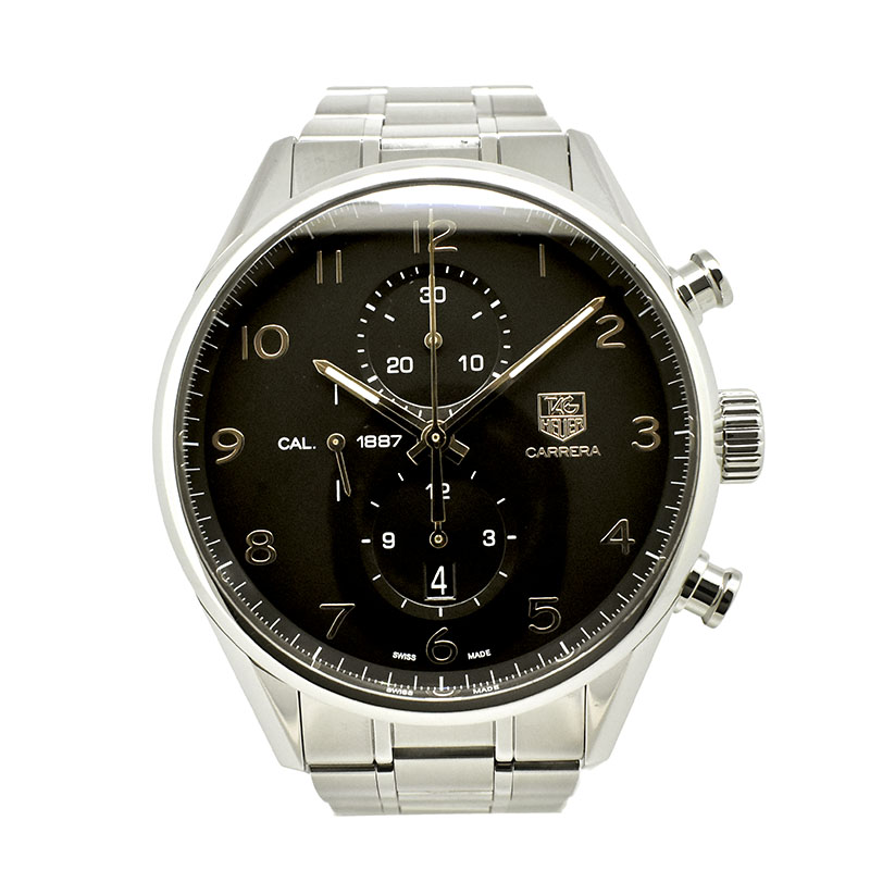 タグホイヤー　TAG HEUER　カレラ クロノグラフ キャリバー1887　CAR2014.BA0799　ブラック　43mm　USED　中古