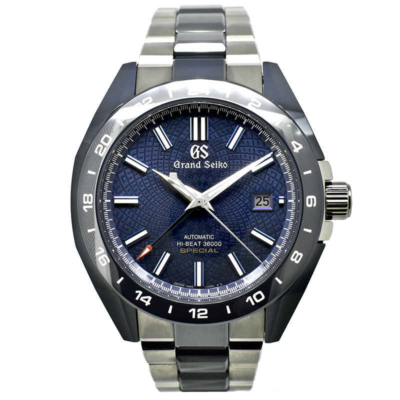 グランドセイコー　GRAND SEIKO　キャリバー9S メカニカル 20周年記念限定モデル 36000 ハイビートGMT　SBGJ229　世界350本限定　46.4mm　USED　中古