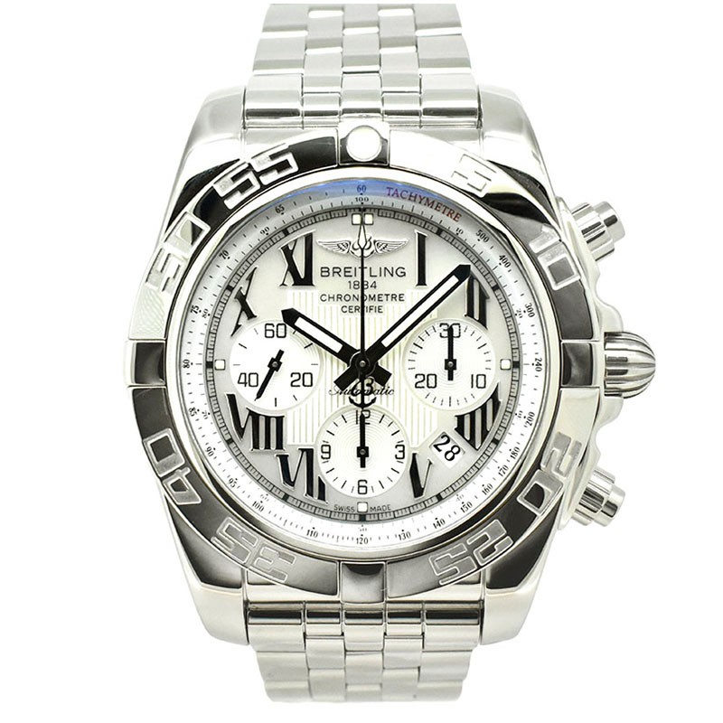 ブライトリング　BREITLING　クロノマット44　A011A91PA　ホワイトシェルローマ　44mm　USED　中古