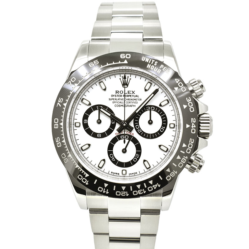 ロレックス　ROLEX　コスモグラフ デイトナ　Ref.116500LN　ホワイト　セラミックベゼル　USED　中古