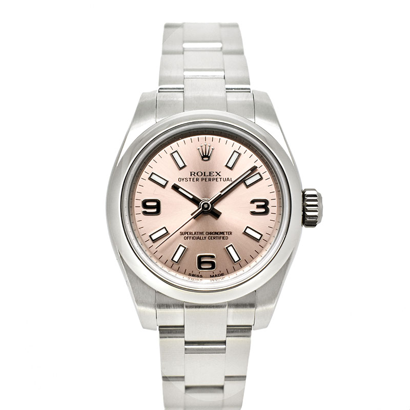 ロレックス　ROLEX　オイスターパーペチュアル　Ref.176200　 ピンク　26mm　ランダム　USED　中古
