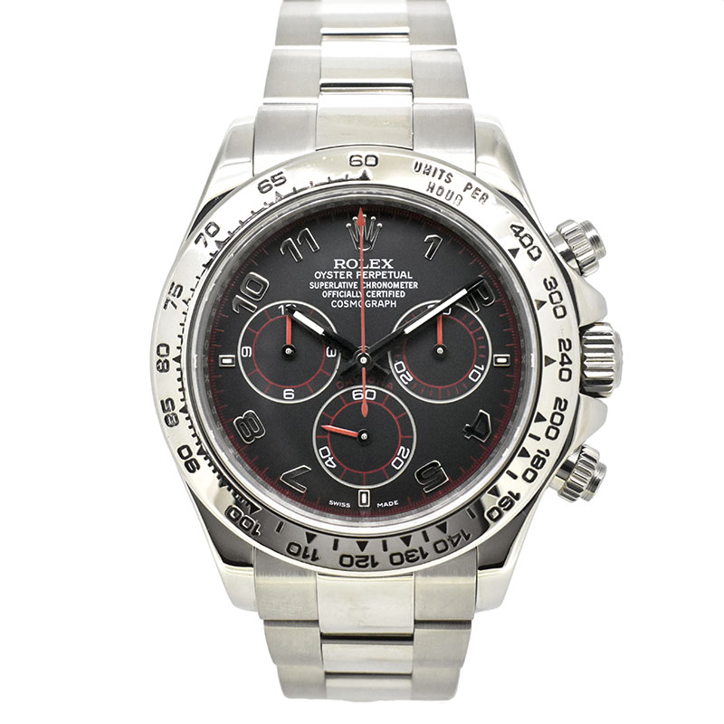 ロレックス　ROLEX　デイトナ　116509　ブラック　Z番ルーレット　18KWG　40mm　USED　中古