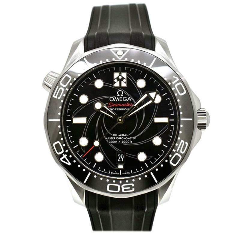 オメガ　OMEGA　シーマスター300 コーアクシャル マスタークロノメーター  007 ジェームス・ボンド リミテッド　210.22.42.20.01.004　世界7007本限定　42mm　USED　中古