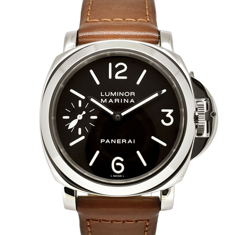 パネライ　PANERAI　ルミノールマリーナ　PAM00111　手巻き　44mm　革ベルト　E番　USED　中古