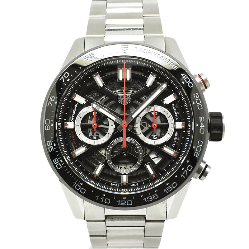 タグホイヤー　TAG HEUER　カレラ　キャリバーホイヤー02　CBG2A10.BA0654　45mm　USED　中古