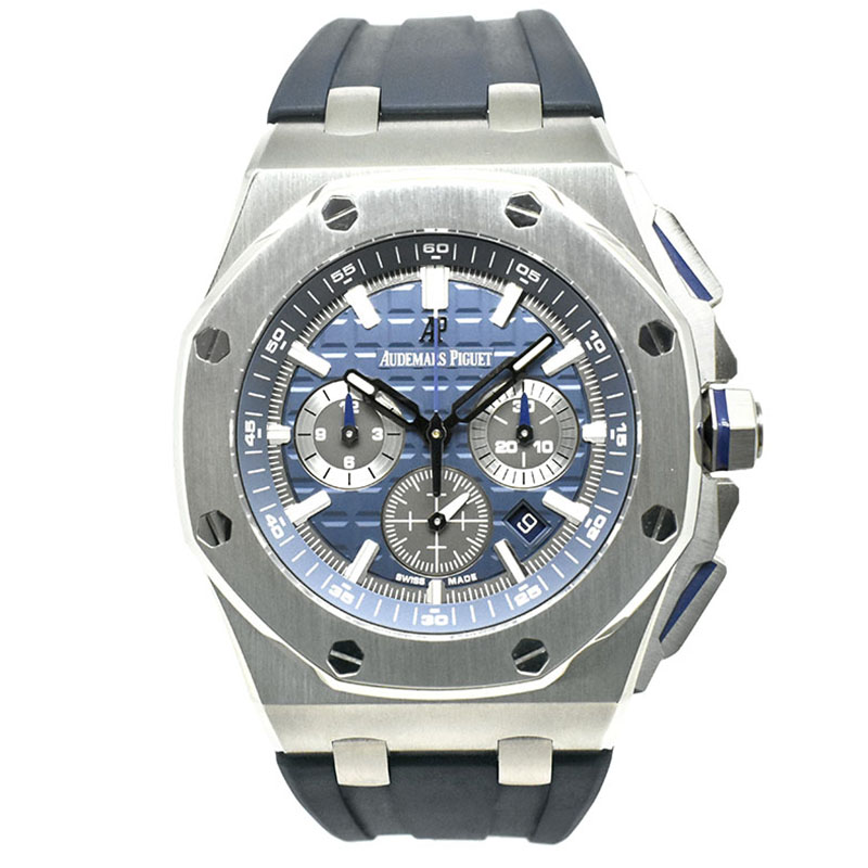 オーデマ・ピゲ　AUDEMARS PIGUET　ロイヤルオーク オフショア クロノグラフ　26480TI.OO.A027CA.01　ブルー/グレー　42mm　USED　中古