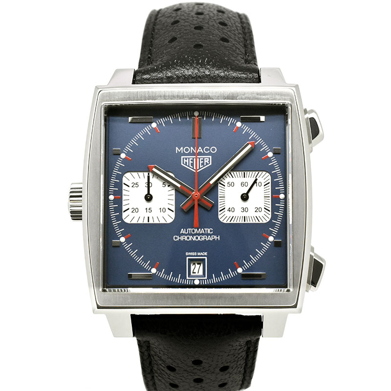 タグホイヤー　TAG HEUER　モナコ クロノグラフ Cal.11 スティーブマックイーン　CAW211P.FC6356　39mm　USED　中古