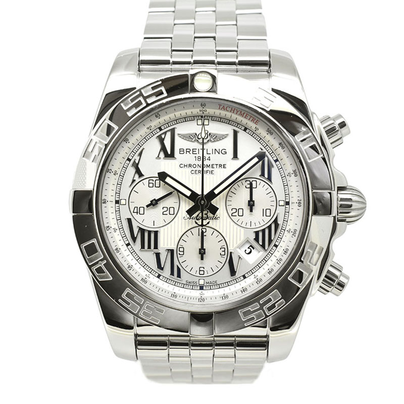 ブライトリング　BREITLING　クロノマット44　A011G76PA　シエラシルバーローマ　SS　43,5mm　USED　中古